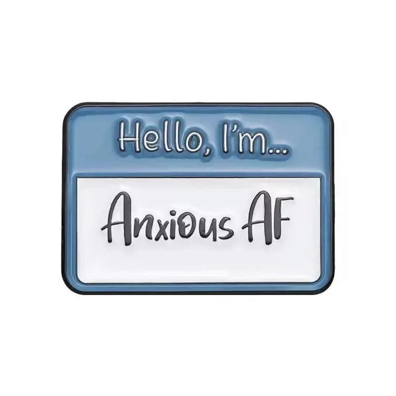 Sassy Name Tag Pin - Pin Your Mood Collection Ziya Blue Ziya Blue