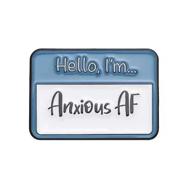 Sassy Name Tag Pin - Pin Your Mood Collection Ziya Blue Ziya Blue