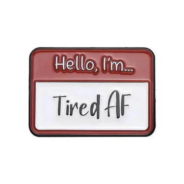 Sassy Name Tag Pin - Pin Your Mood Collection Ziya Blue Ziya Blue