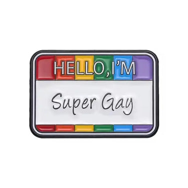 Sassy Name Tag Pin - Pin Your Mood Collection Ziya Blue Ziya Blue