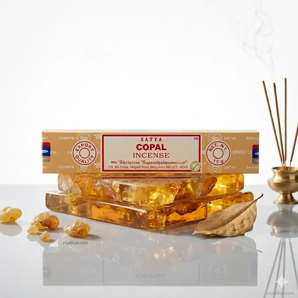 Satya Copal Incense Sticks (15g)  Ziya Blue