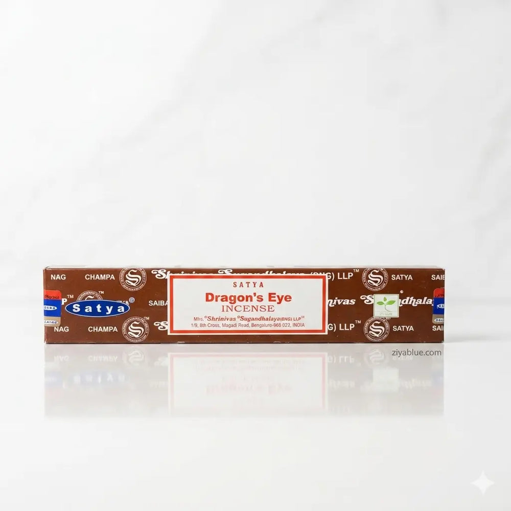 Satya Dragons Eye Incense Sticks (15g)  Ziya Blue