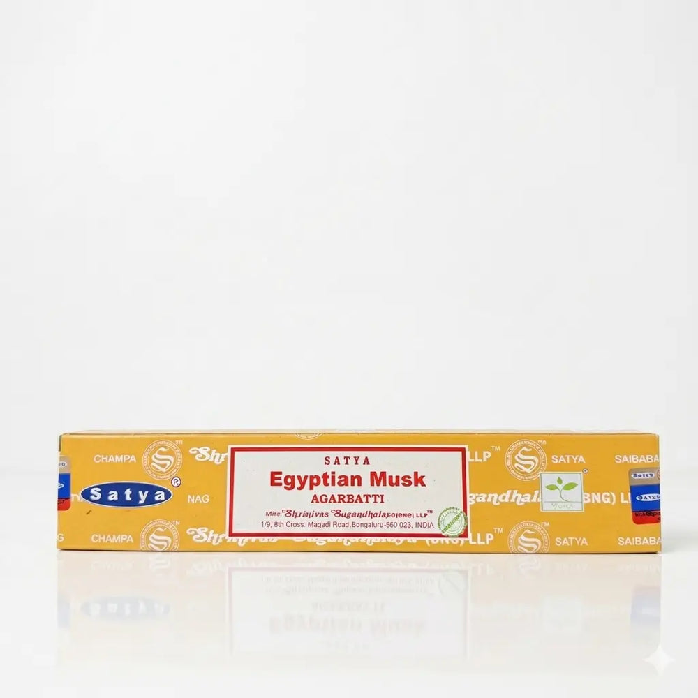 Satya Egyptian Musk Incense  Ziya Blue