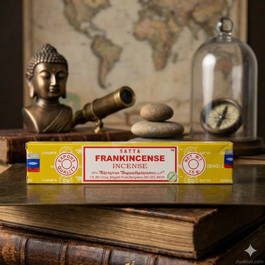 Satya Frankincense Incense Sticks (15g)  Ziya Blue