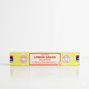 Satya Lemongrass Incense Sticks (15g)  Ziya Blue
