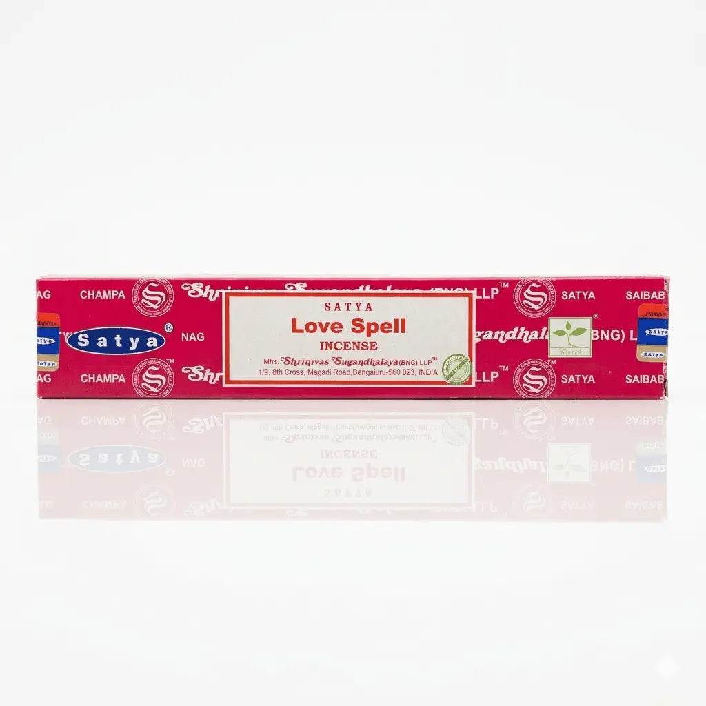 Satya Love Spell Incense Sticks (15g) Designs by Deekay Inc. Ziya Blue