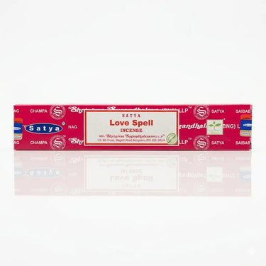 Satya Love Spell Incense Sticks (15g) Designs by Deekay Inc. Ziya Blue