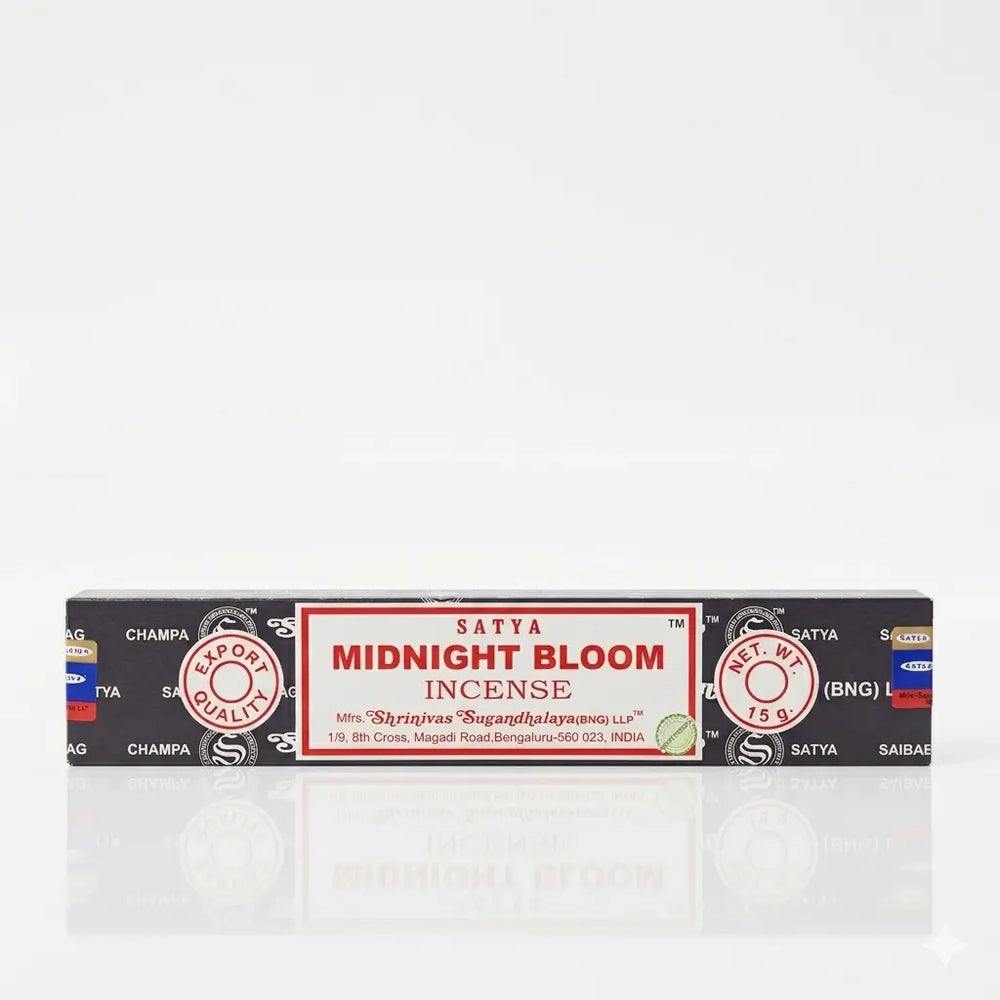 Satya Midnight Bloom Incense Sticks (15g)  Ziya Blue