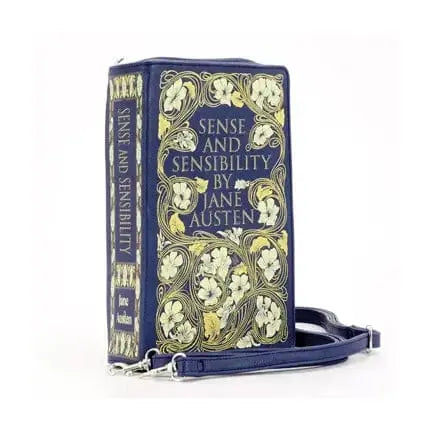 Sense and Sensibility Book Clutch – Jane Austen Purse COMECO INC Ziya Blue
