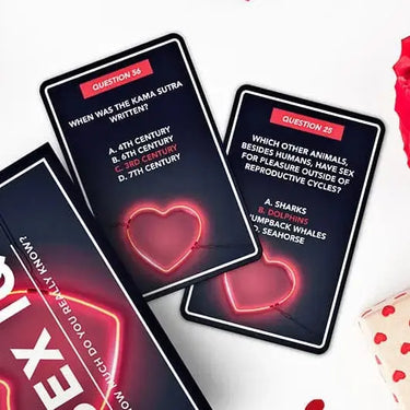 Sex IQ Test - Unleash Your Inner Sexpert Gift Republic Ziya Blue