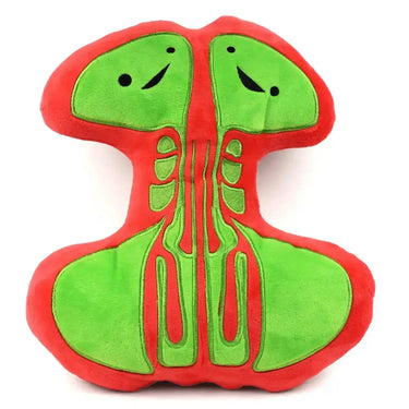 Sinus Plushie: Funny Anatomical Pillow I Heart Guts Ziya Blue