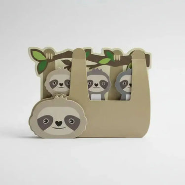 Sloth Sticky Notes | Animal Memo Tabs & Markers Streamline Ziya Blue
