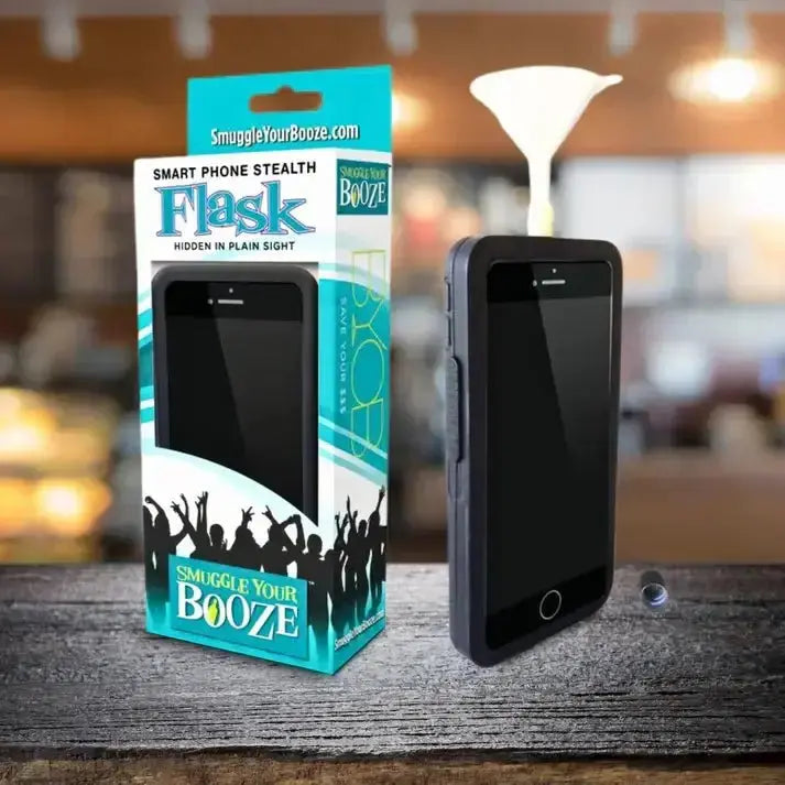 Smart Phone Stealth Flask Smuggle Your Booze Ziya Blue