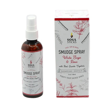 Smudge Spray - White Sage & Rose