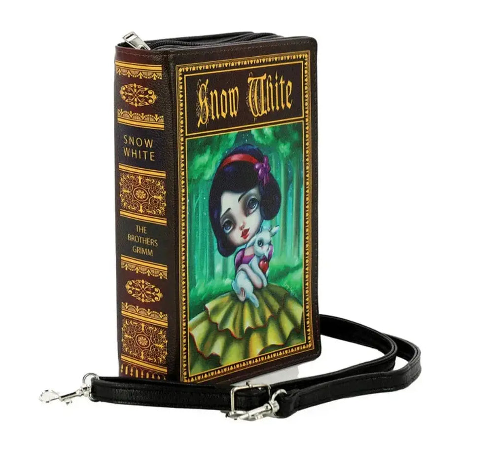 Snow White Book Clutch – Fairytale Storybook Purse COMECO INC Ziya Blue