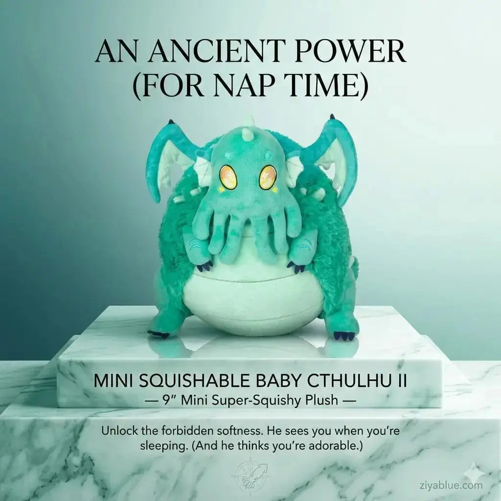 Squishable Baby Cthulhu II Plush Squishables Ziya Blue