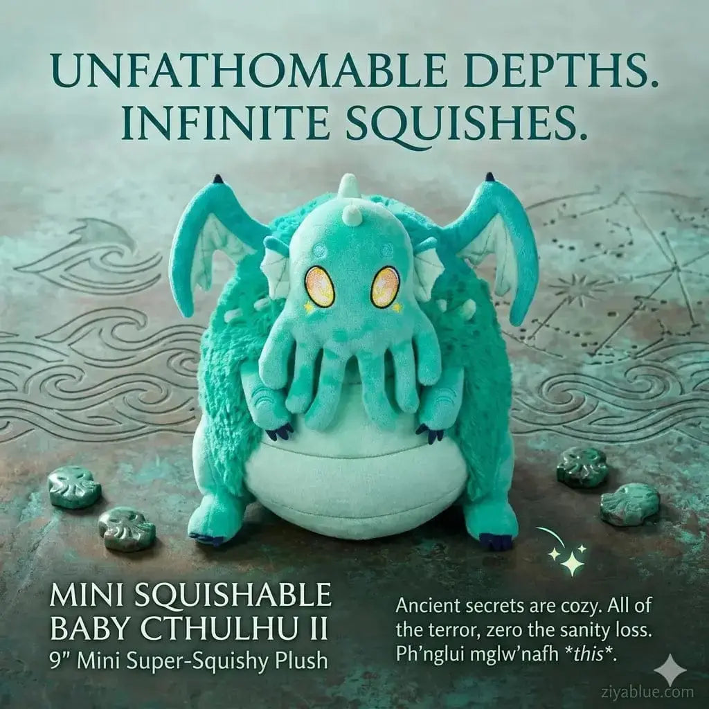 Squishable Baby Cthulhu II Plush Squishables Ziya Blue