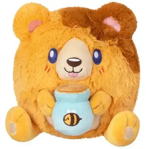 Squishable Honey Bear Plush: The 7" Cozy Toy Squishables Ziya Blue