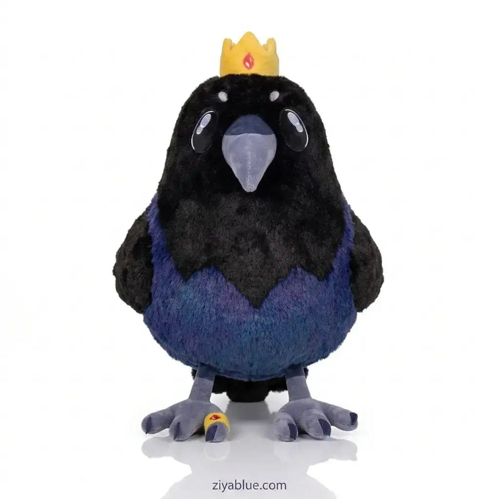 Squishable King Raven Plush – 7" Squishables Ziya Blue
