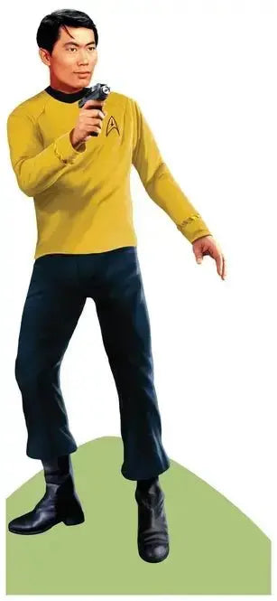 Star Trek Card | Sulu Quotable Notable Die-Cut Greeting Unemployed Philosophers Guild Ziya Blue