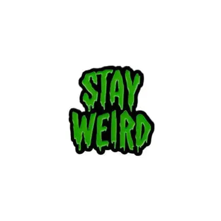 Stay Weird Halloween Pin Ziya Blue Ziya Blue