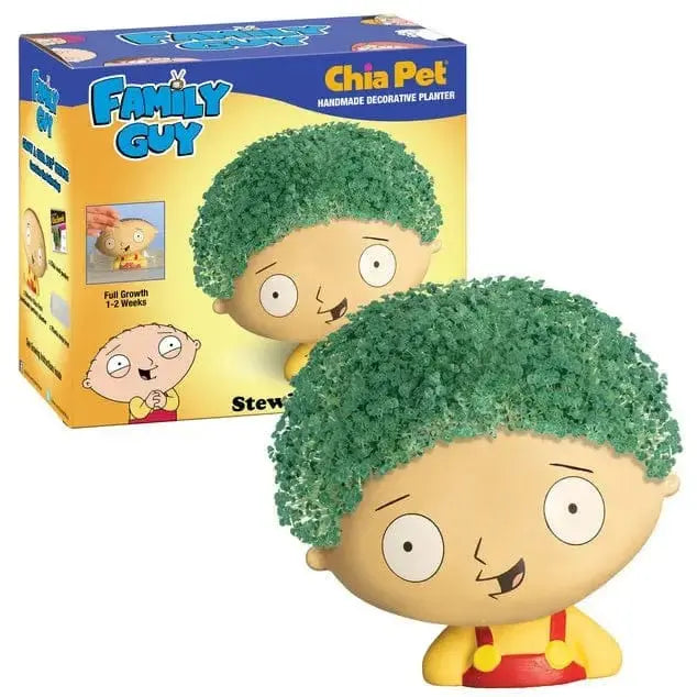 Stewie Chia Pet: Grow Your Own Mini Genius! 👶🌿 Ziya Blue Ziya Blue