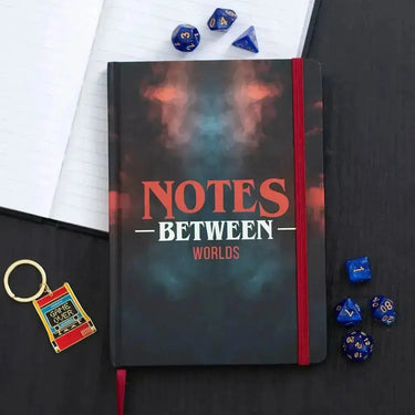 Stranger Things Journal: The "Notes Between Worlds" A5 Notebook Something Different Ziya Blue