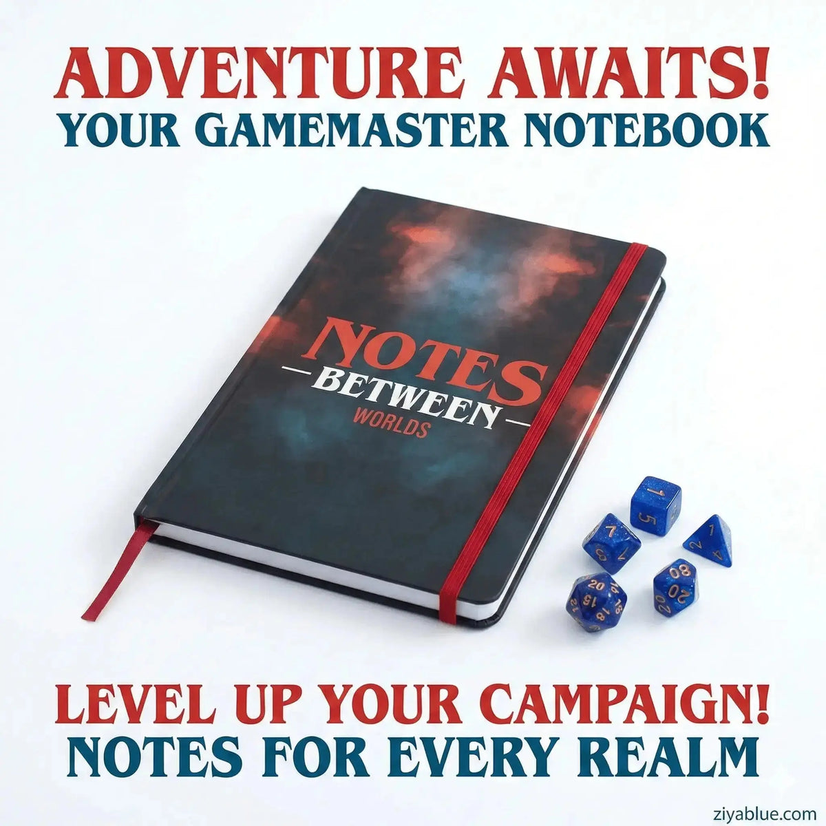 Stranger Things Journal: The "Notes Between Worlds" A5 Notebook Something Different Ziya Blue