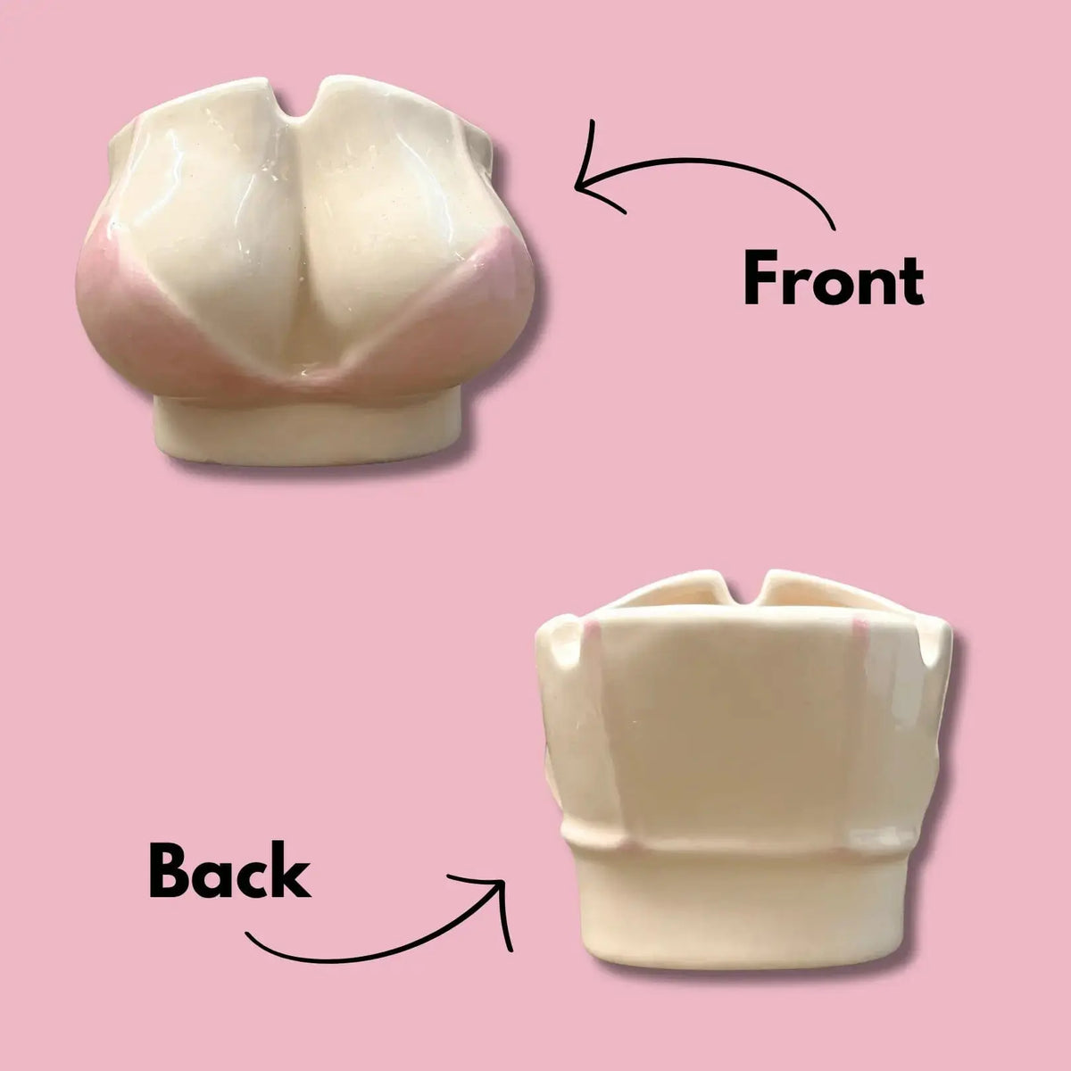 Sun’s Out, Butts Out: Bikini Shaped Ceramic Ashtray | Quirky Conversation Piece Ziya Blue Ziya Blue