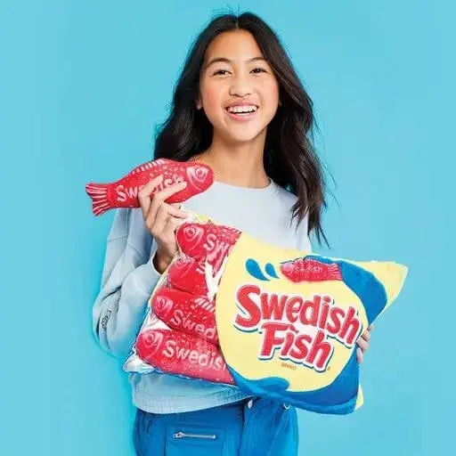 Swedish Fish Packaging Fleece Plush Iscream Ziya Blue