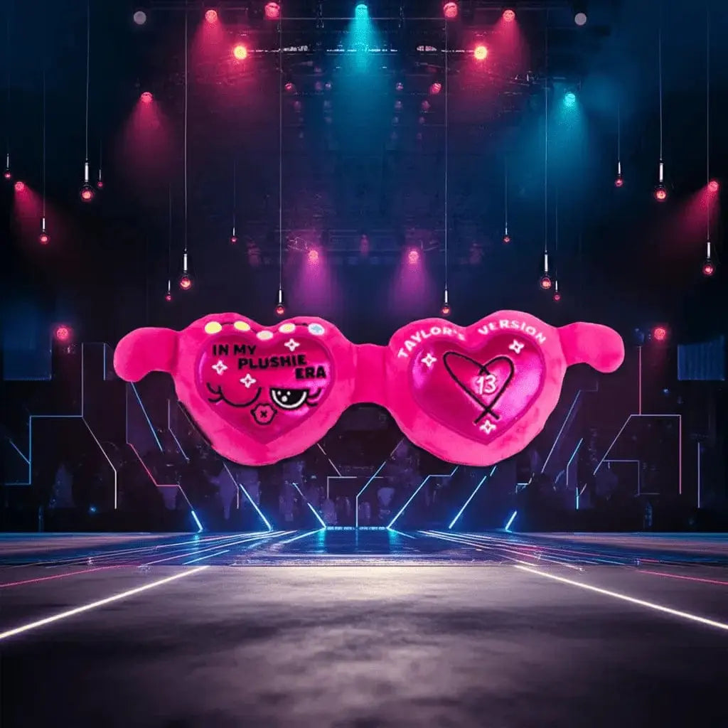 Swiftie Sunglasses Plush - In My Plushie Era Punchkins Ziya Blue