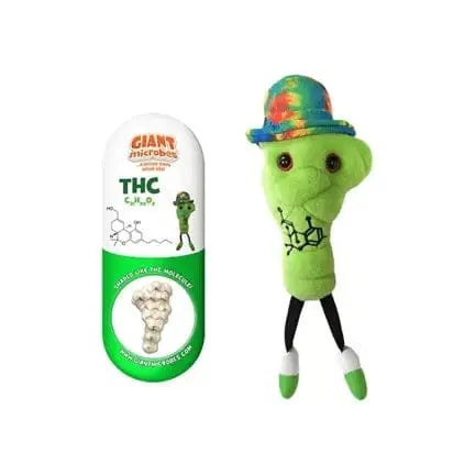 THC Plush | GIANTmicrobes Cannabis Molecule Toy Giant Microbes Ziya Blue