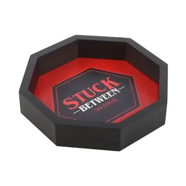 Tabletop Dice Tray: Stuck Between Two Worlds 🎲🌌 Something Different Ziya Blue