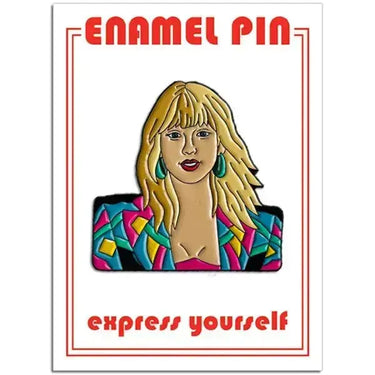 Taylor 1989 Enamel Pin | Deluxe Locking Back Accessory The Found Ziya Blue