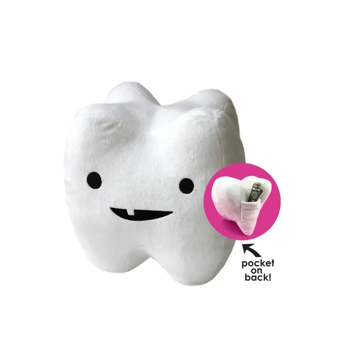 The Huggable Tooth Plushie for Wonderfully Weird Smiles  Ziya Blue