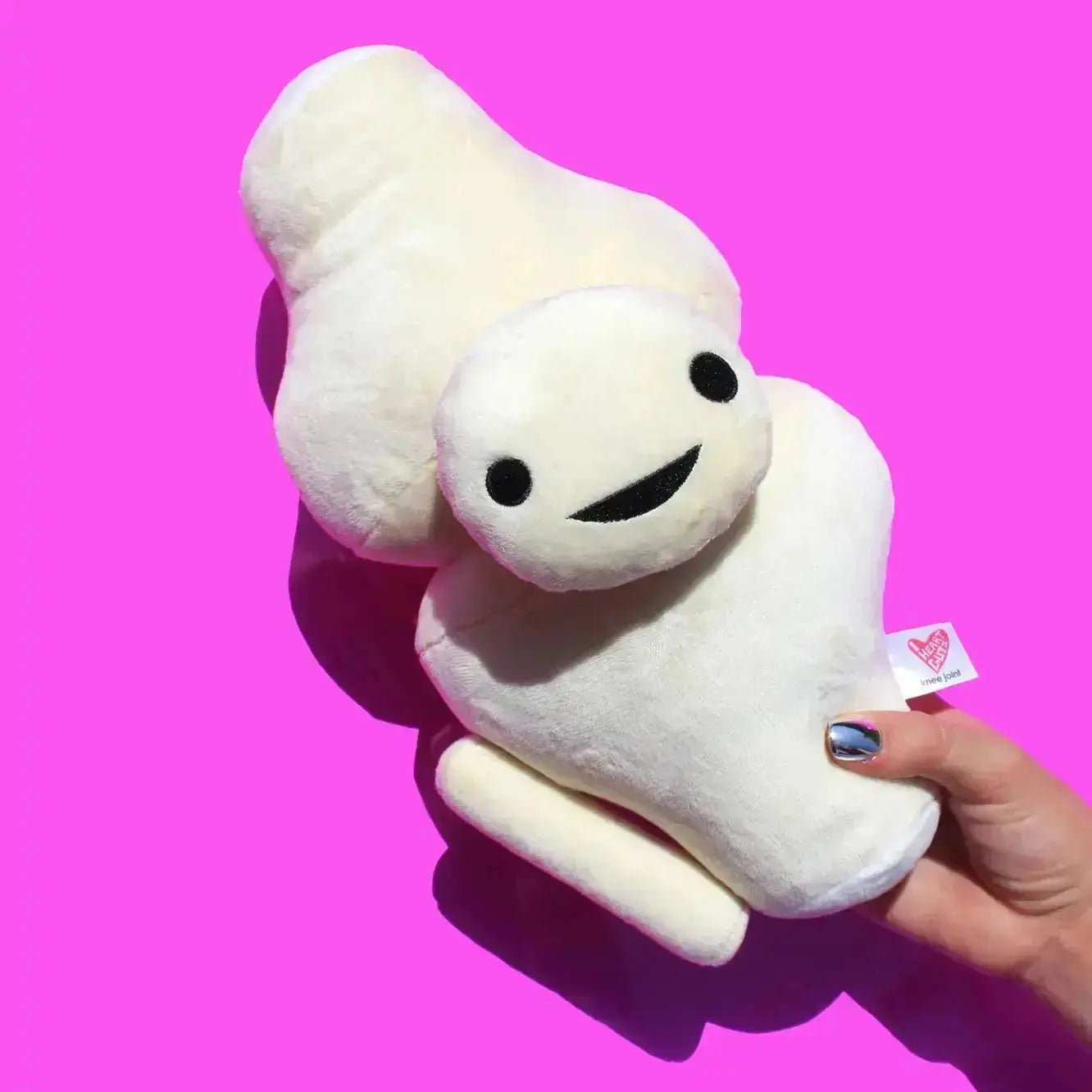 The Kneed for Speed: The Anatomical Knee Plushie I Heart Guts Ziya Blue