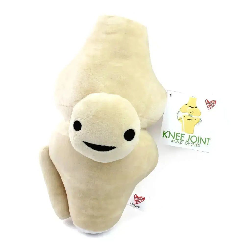 The Kneed for Speed: The Anatomical Knee Plushie I Heart Guts Ziya Blue