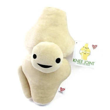 The Kneed for Speed: The Anatomical Knee Plushie I Heart Guts Ziya Blue