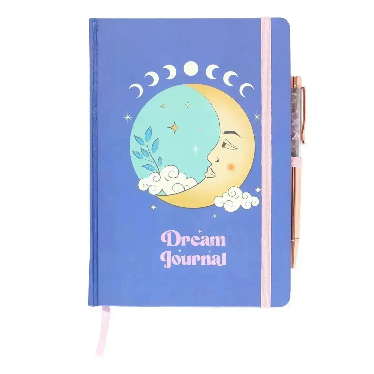 The Midnight Revelation Moon Dream Journal  Ziya Blue
