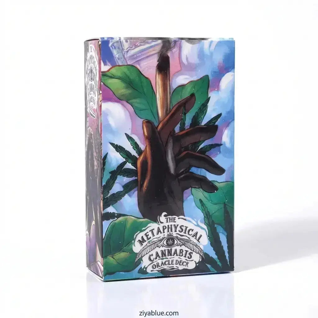 The Mini Metaphysical Cannabis Oracle Deck Ziya Blue Ziya Blue