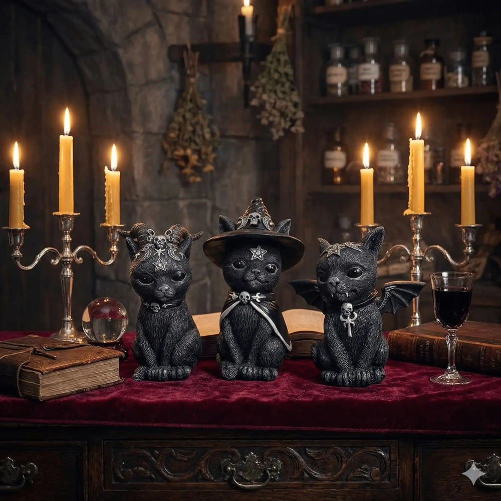 The Mystic's Familiar Figurine Ziya Blue Ziya Blue