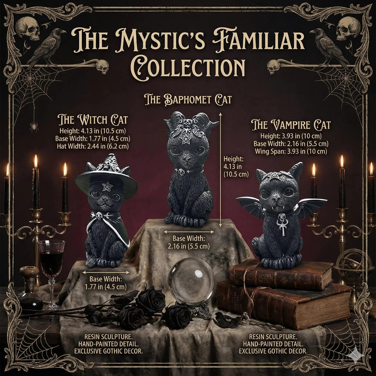 The Mystic's Familiar Figurine Ziya Blue Ziya Blue