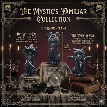 The Mystic's Familiar Figurine Ziya Blue Ziya Blue