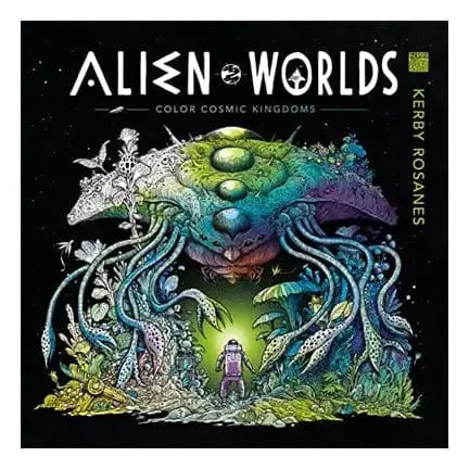 The Wonderfully Weird Alien Worlds Coloring Book Book Depot Ziya Blue