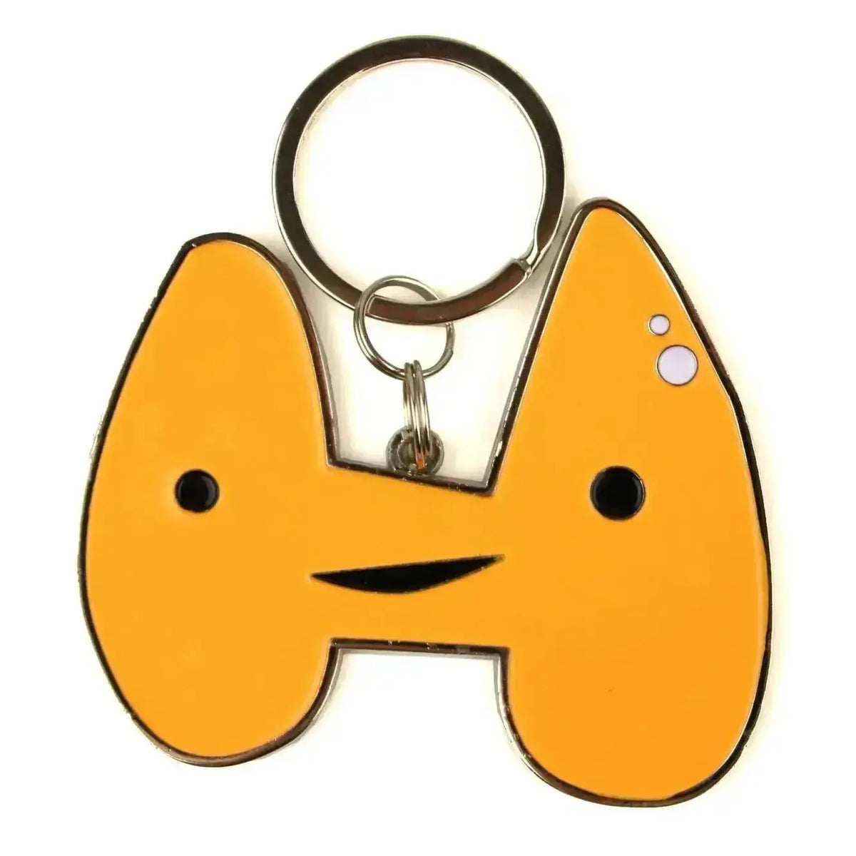 Thyroid Keychain: Funny Anatomical Charm I Heart Guts Ziya Blue