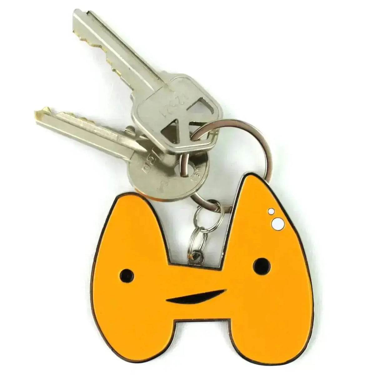 Thyroid Keychain: Funny Anatomical Charm I Heart Guts Ziya Blue