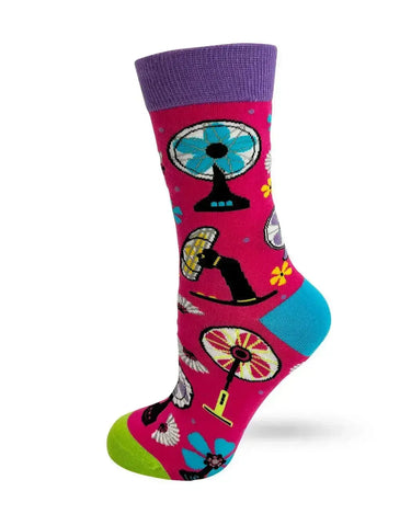 Trending Now: Women's Novelty Only Fans Socks Fabdaz Ziya Blue