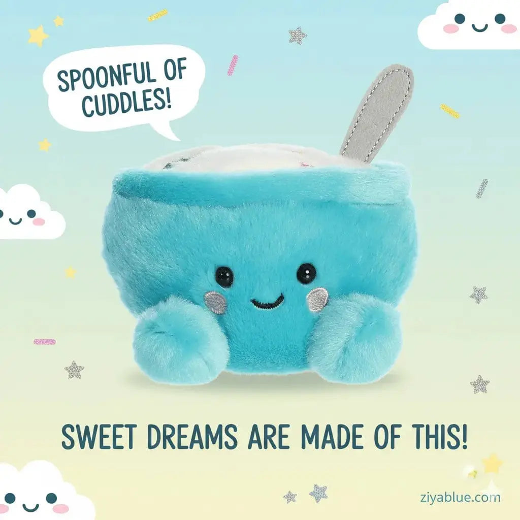 Trixie Cereal Palm Pals | 5" Plush Aurora Ziya Blue