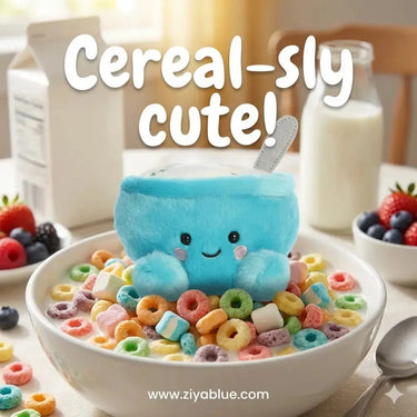 Trixie Cereal Palm Pals | 5" Plush Aurora Ziya Blue