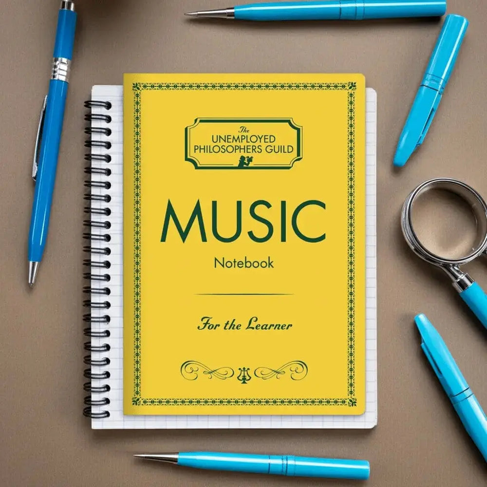 Ultimate Blank Sheet Music Notebook for Composers Unemployed Philosophers Guild Ziya Blue